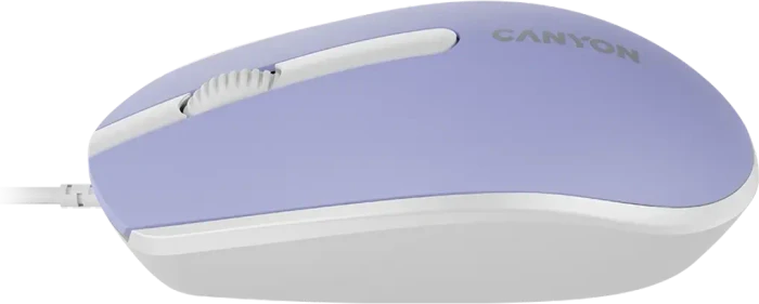 Canyon M-10 Wired Mouse, violett/weiß, USB