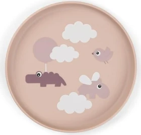 Done by Deer Foodie Kinderteller happy clouds powder
