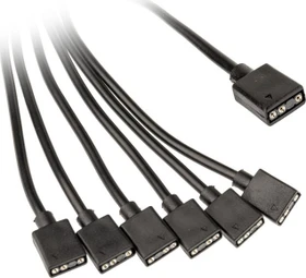 Kolink 1-auf-6 ARGB Splitter-Kabel, 6-fach, 30cm
