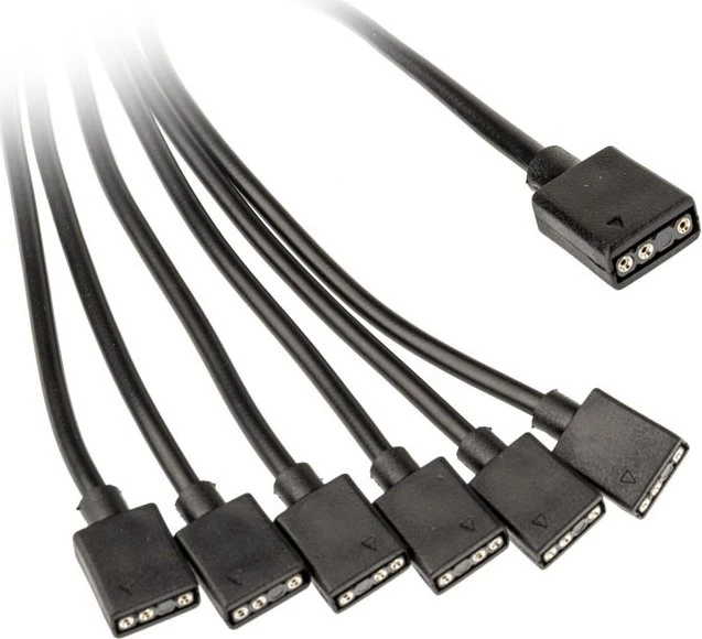 Kolink 1-auf-6 ARGB Splitter-Kabel, 6-fach, 30cm