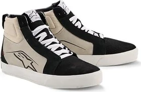 Alpinestars Ride-63 Leder schwarz/grau/weiß