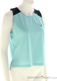 Dynafit Sky Crop Top Funktionsshirt ärmellos marine blue (Damen)