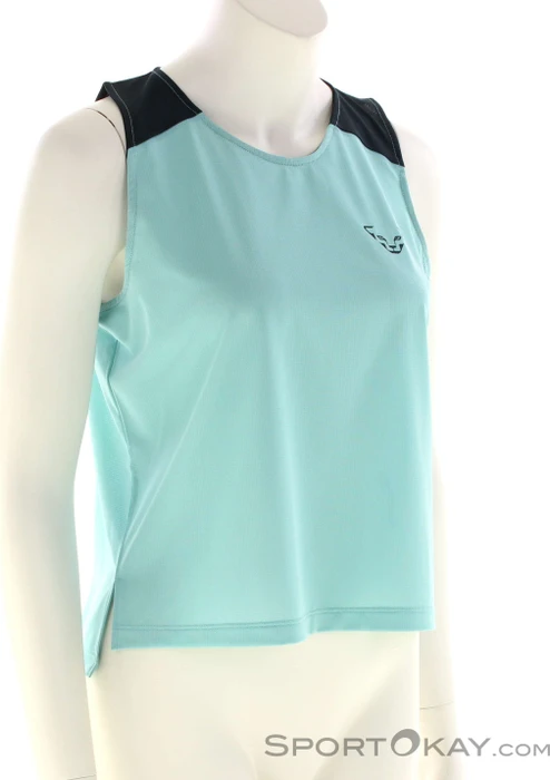 Dynafit Sky Crop Top Funktionsshirt ärmellos marine blue (Damen)