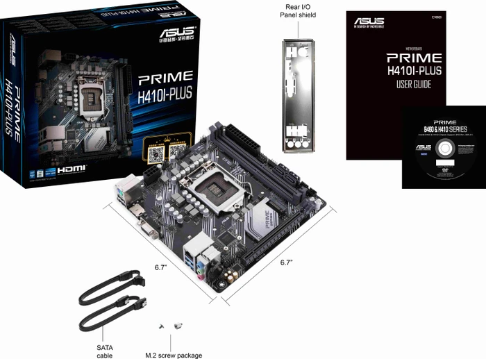 ASUS Prime H410I-Plus (Intel 1200)