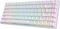 RK Royal Kludge RK84 75% Wireless, weiß, LEDs RGB, hot-swap, RK BROWN, USB/Bluetooth, DE Vorschaubild