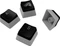 Glorious Aura V3 Keycaps, Kunststoff (PBT) Double-Shot, schwarz/transparent, 131 Tasten, ISO-DE Vorschaubild