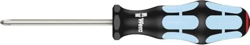 Wera Kraftform Edelstahl 3350 Kreuzschlitz Schraubendreher, PH1x80mm