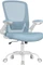 Songmics Bürostuhl ergonomisch mit Amrlehnen, nebelblau Vorschaubild