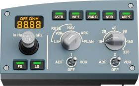 MOZA MA3F Electronic Flight Control Modules Panel Links (PC)