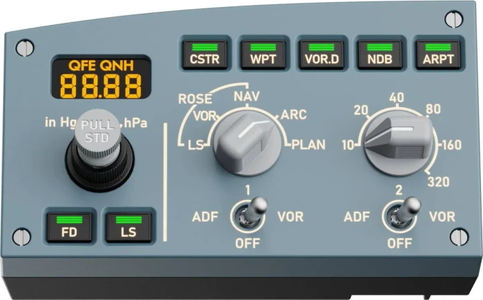 MOZA MA3F Electronic Flight Control Modules Panel (PC)