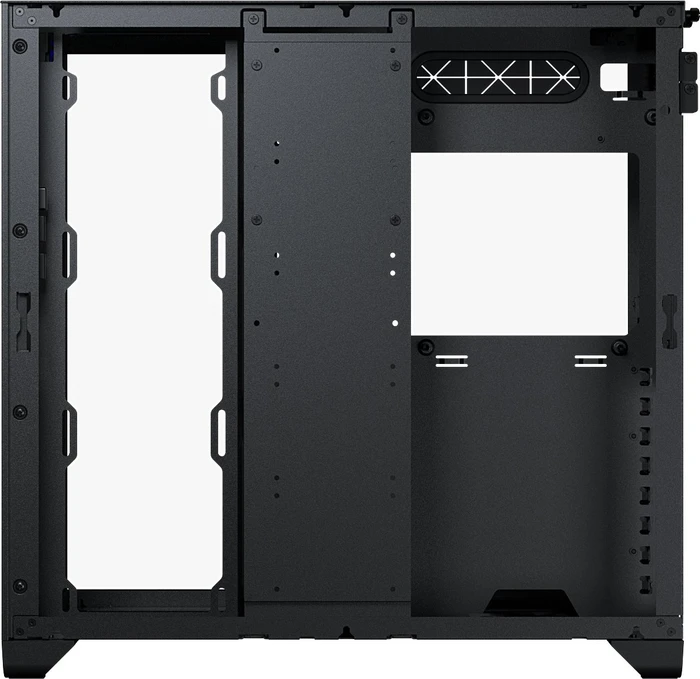 MetallicGear / MagniumGear Neo Qube 2 IM Infinity Mirror, schwarz, Glasfenster