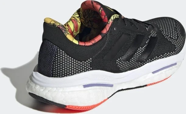 adidas Solar Glide 5 core black/solar red (Damen)