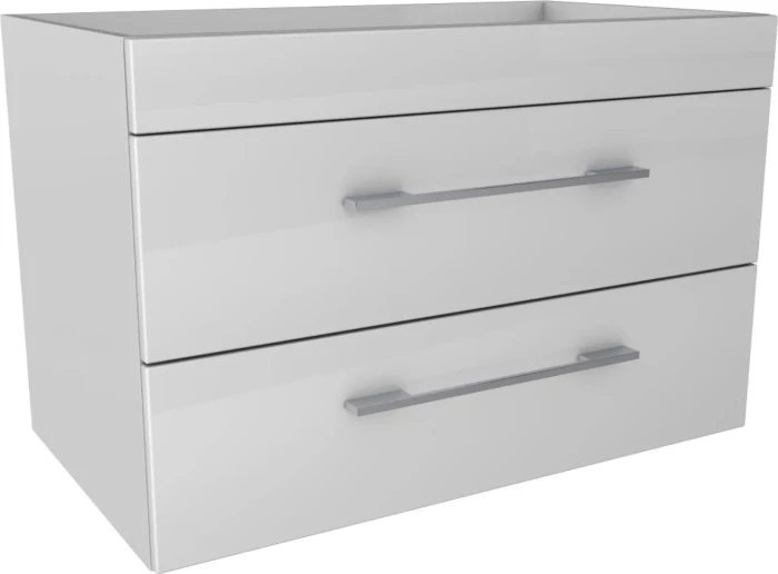 Lanzet K5 Waschtischunterschrank 87.9x50.3x57.5cm, weiß