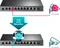 TP-Link TL-SG1210MPE Desktop Gigabit Switch, 9x RJ-45, 1x RJ-45/SFP, 123W PoE+ Vorschaubild