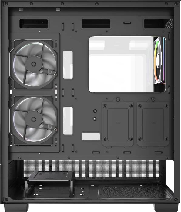 Gembird Fornax X550 Black, Glasfenster