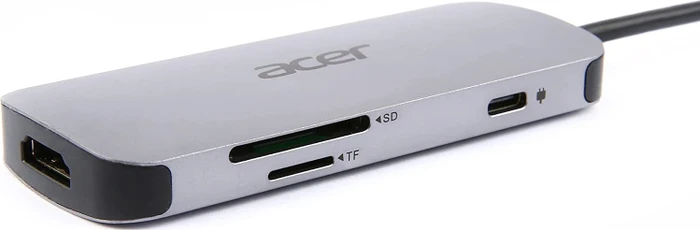 Acer Multi-Port Adapter USB Type-C 7-in-1, USB-C 3.0 [Stecker]