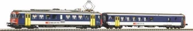 Piko - Spur H0 - 2er Set Rbe 4/4 NPZ SBB IV Triebwagen + Steuerwagen