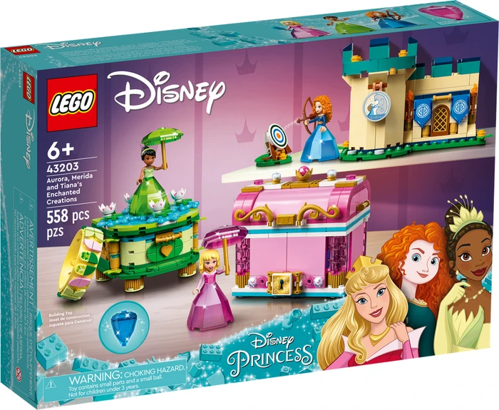 LEGO Disney Princess - Auroras, Meridas und Tianas Zauberwerke