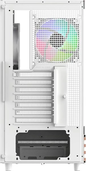 Thermaltake View 270 Plus WS ARGB Snow, weiß/braun, Glasfenster