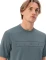 Vaude Qimsa Logo Funktionsshirt kurzarm heron (Herren) Vorschaubild