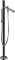 Hansgrohe AXOR Uno Einhebel-Wannenmischer bodenstehend mit Zerogriff polished black chrome Vorschaubild