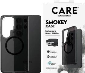 PanzerGlass Care Urban Explorer Case Smokey w. Black Qi für Samsung Galaxy S26 Ultra