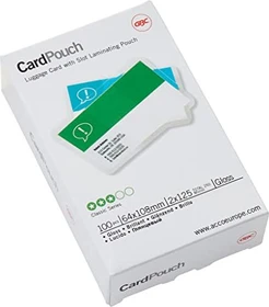 GBC Laminierfolien, 65x108mm, 2x 125µm, glänzend, 100 Stück