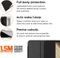 Eiger Eiger Peak Folio-Case für Samsung Galaxy Tab A9+ (2023), schwarz Vorschaubild