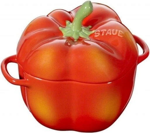 Zwilling Staub Cocotte Paprika Schmortopf 15x12cm 450ml rot