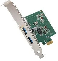 Western Digital WD USB Adapter, 2x USB-A 3.0, PCIe x1