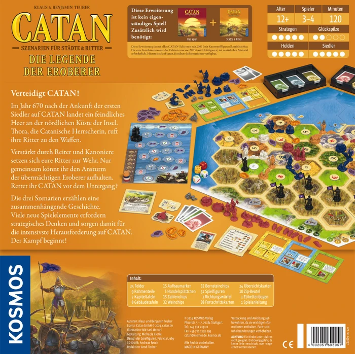 Die Siedler von Catan - Die Legende der Eroberer (Erweiterung)