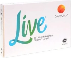 Cooper Vision Live, -8.00 Dioptrien, 30 Stück