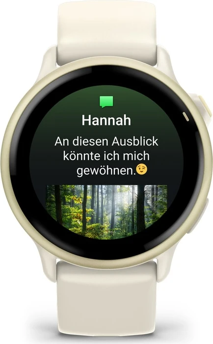 Garmin vivoactive 6 lunar gold/bone