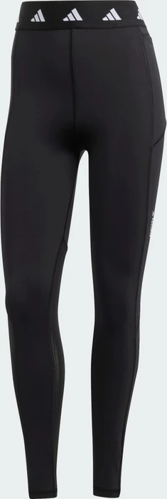 adidas TECHFIT Stash Pocket Full-Length Hose lang black/white (Damen)