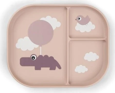 Done by Deer Foodie Compartment Kinderteller happy clouds powder