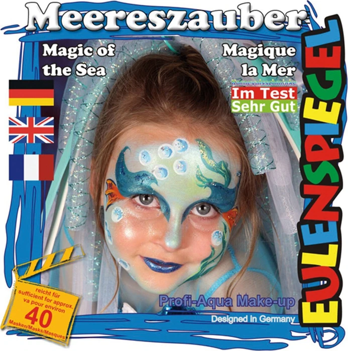 Eulenspiegel Meereszauber Schmink-Palette