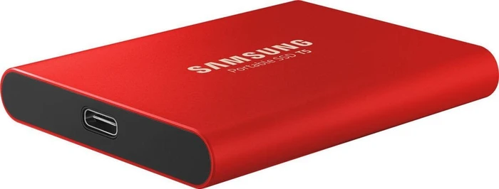 Samsung Portable SSD T5, Metallic Red, 1TB, USB-C 3.1
