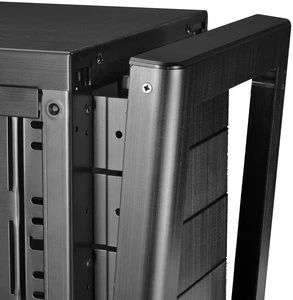 Lian Li PC-8NWX komplett schwarz, Acrylfenster