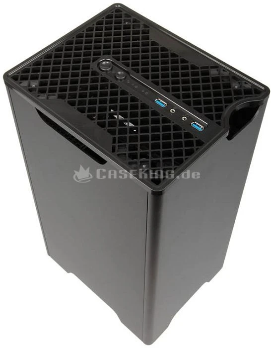 SilverStone Fortress FT03-Mini schwarz, Mini-ITX