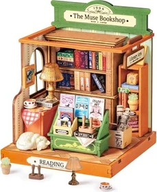 Rolife Miniature House The Muse Bookshop