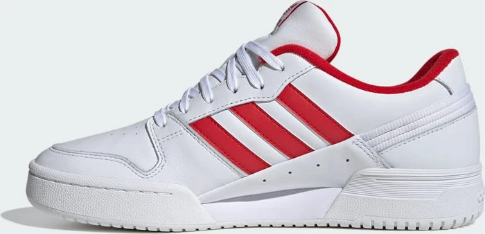 adidas Team Court 2.0 STR cloud white/better scarlet (Herren)