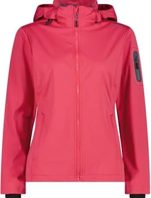 CMP Zip Hood Softshell Funktionsjacke magenta (Damen)