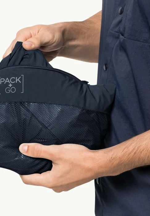 Jack Wolfskin Pack&Go Shell Funktionsjacke night blue (Herren)
