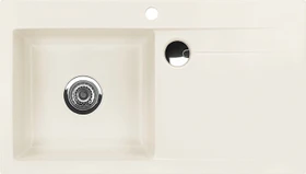 systemceram Stema 90 F Einbau Becken links jasmin
