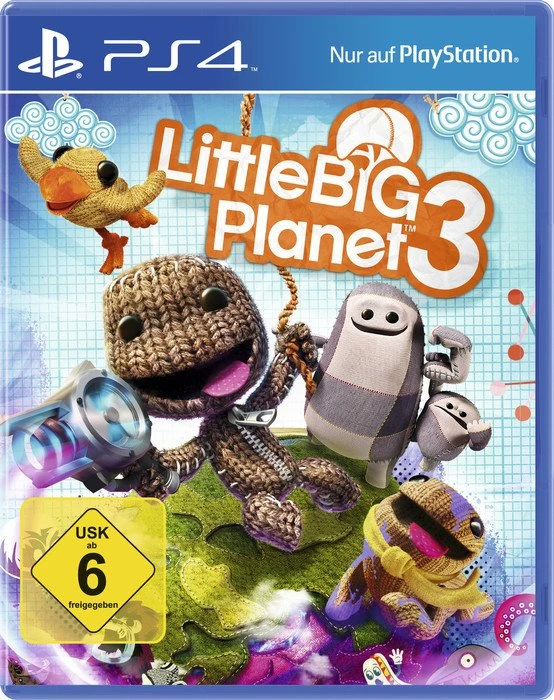 Sony PlayStation 4 - 500GB Little Big Planet 3 Bundle schwarz