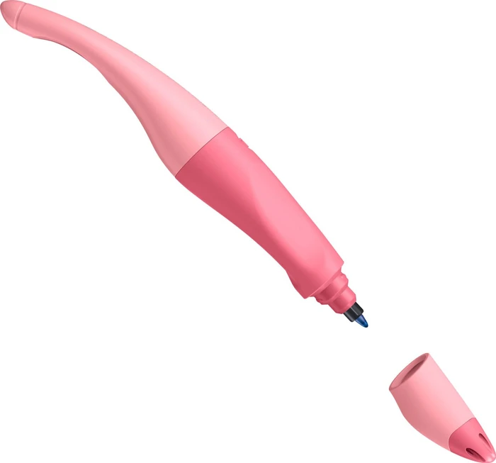 STABILO EASYoriginal Pastel Tintenroller (Mine) rosiges rouge/pastellrosa, Linkshänder, Blister