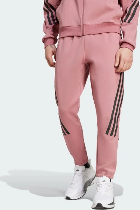 adidas Future Icons 3-Streifen Trainingshose lang preloved crimson (Herren)