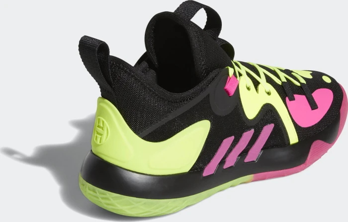 adidas Harden Step Back 2.0 core black/shock pink/team solar yellow (Herren)