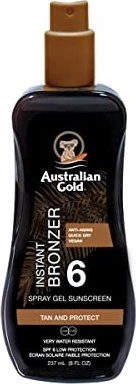 Australian Gold Instant Bronzer Lotion LSF6, 237ml