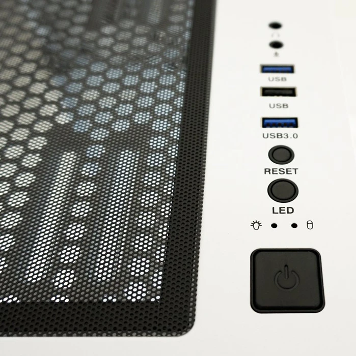 LC-Power Gaming 803W Lucid_X, Glasfenster
